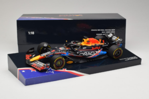 Red Bull RB19 #1 M. Verstappen Oracle Red Bull Racing United States Grand Prix Winner World Champion 2023 Minichamps 1:18 113 - pilt 7/7
