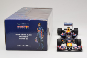 Red Bull RB9 Renault #2 M. Webber Infiniti Red Bull Racing Showcar 2013 Minichamps 1:18 110130072 Metall - pilt 6/6