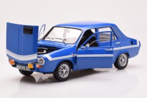 Renault 12 Gordini Ilma Löögikaitseteta Bleu de France Norev 1:18 185248 Metall - pilt 2/8