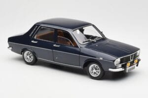 Renault 12 TS Tumesinine Norev 1:18 185214 Metall - pilt 6/8