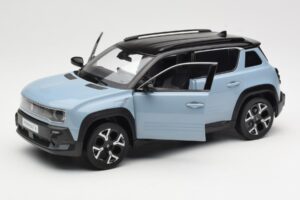 Renault 4 E-Tech Electric Cloud Blue Norev 1:18 185521 Metall - pilt 2/8