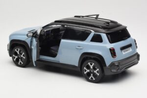 Renault 4 E-Tech Electric Cloud Blue Norev 1:18 185521 Metall - pilt 5/8