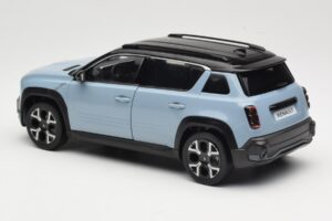 Renault 4 E-Tech Electric Cloud Blue Norev 1:18 185521 Metall - pilt 7/8