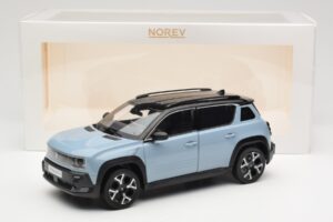 Renault 4 E-Tech Electric Cloud Blue Norev 1:18 185521 Metall - pilt 8/8