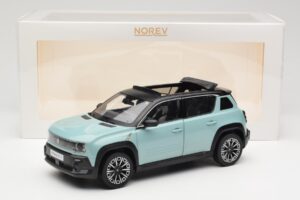 Renault 4 E-Tech Electric Hauts de France Green Norev 1:18 185520 Metall - pilt 8/8