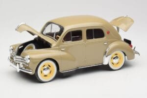 Renault 4CV Berline Gris Ardoise Solido 1:18 8059 Metall - pilt 2/8