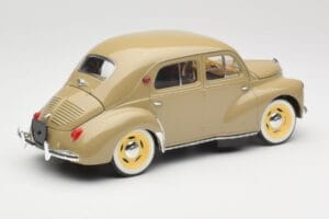Renault 4CV Berline Gris Ardoise Solido 1:18 8059 Metall - pilt 3/8