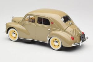 Renault 4CV Berline Gris Ardoise Solido 1:18 8059 Metall - pilt 7/8