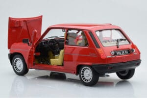 Renault 5 Alpine Turbo Punane Norev 1:18 185243 Metall - pilt 3/8