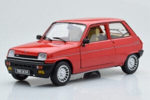 Renault 5 Alpine Turbo Punane Norev 1:18 185243 Metall