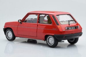 Renault 5 Alpine Turbo Punane Norev 1:18 185243 Metall - pilt 7/8