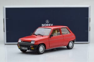 Renault 5 Alpine Turbo Punane Norev 1:18 185243 Metall - pilt 8/8
