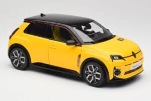 Renault 5 E-Tech Pop Kollane & Must Norev 1:18 185500 Metall - pilt 2/8