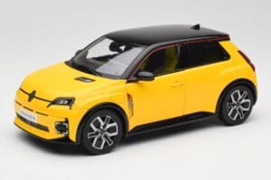 Renault 5 E-Tech Pop Kollane & Must Norev 1:18 185500 Metall