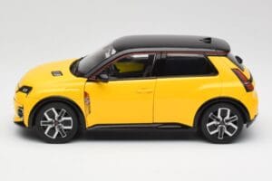 Renault 5 E-Tech Pop Kollane & Must Norev 1:18 185500 Metall - pilt 6/8