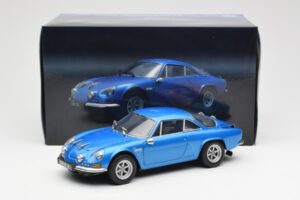 Alpine A110 1600 SC Sinine Kyosho 1:18 08482BL Metall - pilt 8/8