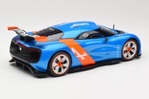 Alpine A110-50 Sinine & Oranž Norev 1:18 185147 Metall - pilt 2/6