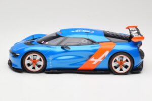 Alpine A110-50 Sinine & Oranž Norev 1:18 185147 Metall - pilt 3/6