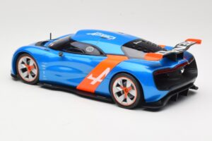 Alpine A110-50 Sinine & Oranž Norev 1:18 185147 Metall - pilt 5/6