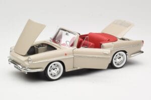 Renault Caravelle Kabriolett Beež Norev 1:18 185150 Metall - pilt 2/8