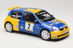 Renault Clio II S1600 #2 S. Joseph Jean / J. Boyere Barum Rally 2004 Otto 1:18 OT1152 Vaik - pilt 4/6