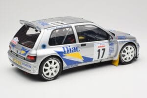 Renault Clio Maxi #17 J. Ragnotti / G. Thimonier Tour de Corse 1995 Otto 1:12 G090 Vaik - pilt 2/6