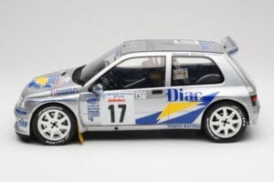 Renault Clio Maxi #17 J. Ragnotti / G. Thimonier Tour de Corse 1995 Otto 1:12 G090 Vaik - pilt 3/6