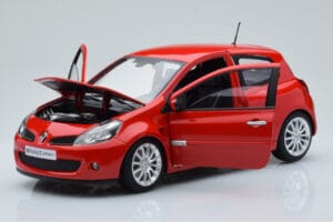 Renault Clio RS III Toro Punane Norev 1:18 185252 Metall - pilt 2/8