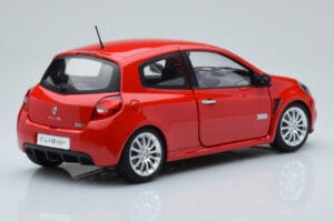 Renault Clio RS III Toro Punane Norev 1:18 185252 Metall - pilt 3/8
