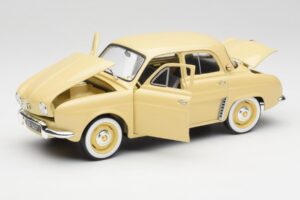 Renault Dauphine Beež Norev 1:18 185258 Metall - pilt 2/8