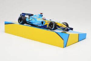 Renault R25 #5 F. Alonso Brazilian GP F1 World Champion 2005 Minichamps 1:18 147051705-R1 Metall - pilt 4/8