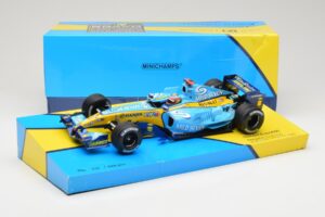 Renault R25 #5 F. Alonso Brazilian GP F1 World Champion 2005 Minichamps 1:18 147051705-R1 Metall - pilt 8/8