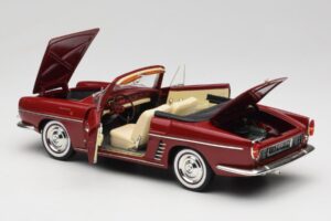 Renault Floride Kabriolett Punane Norev 1:18 185175 Metall - pilt 5/8