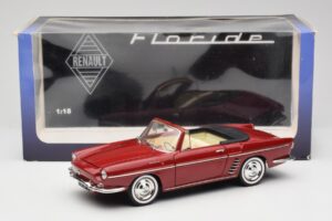 Renault Floride Kabriolett Punane Norev 1:18 185175 Metall - pilt 8/8