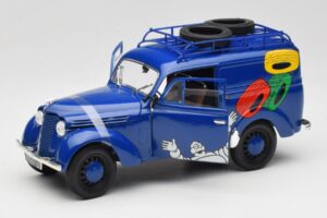 Renault Juvaquatre Michelin Blue Solido 1:18 82008 Metall - pilt 2/8