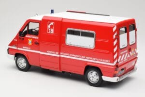 Renault Master T30 VSAB Tuletõrje Punane Otto 1:18 OT1107 Vaik - pilt 5/6