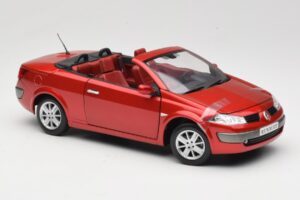 Renault Megane Mk1 CC Punane Solido 1:18 8152 Metall - pilt 6/8