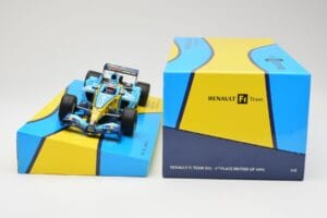 Renault R25 #5 F. Alonso 2nd Place British GP 2005 Minichamps 1:18 147051105 Metall - pilt 6/6