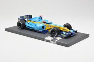 Renault R25 #5 F. Alonso 2nd Place British GP 2005 Minichamps 1:18 117051105 Metall - pilt 4/6