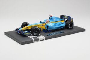 Renault R25 #5 F. Alonso 2nd Place British GP 2005 Minichamps 1:18 117051105 Metall - pilt 5/6