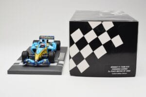 Renault R25 #5 F. Alonso 2nd Place British GP 2005 Minichamps 1:18 117051105 Metall - pilt 6/6