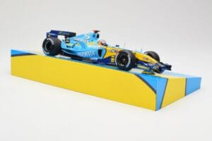 Renault R25 #5 F. Alonso 2nd Place British GP 2005 Minichamps 1:18 147051105 Metall - pilt 4/6