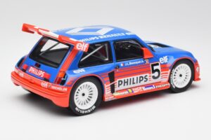 Renault R5 Maxi Turbo #5 Philips J-L. Busquet Superproduction 1987 Otto 1:18 OT1094 Vaik - pilt 2/6