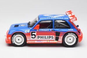 Renault R5 Maxi Turbo #5 Philips J-L. Busquet Superproduction 1987 Otto 1:18 OT1094 Vaik - pilt 3/6