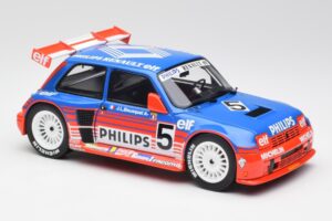 Renault R5 Maxi Turbo #5 Philips J-L. Busquet Superproduction 1987 Otto 1:18 OT1094 Vaik - pilt 4/6