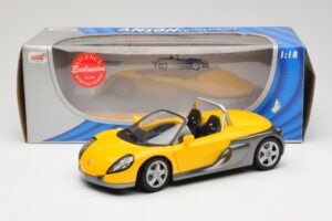 Renault Sport Spider Kollane Anson 1:18 30350-R1 Metall - pilt 8/8