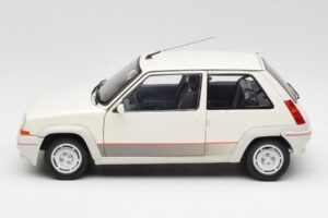 Renault Super 5 GT Turbo Phase 1 Pärlvalge Norev 1:18 185200 Metall - pilt 4/8