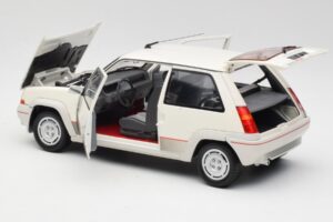 Renault Super 5 GT Turbo Phase 1 Pärlvalge Norev 1:18 185200 Metall - pilt 5/8
