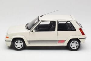 Renault Super 5 GT Turbo Phase 2 Pärlvalge Norev 1:18 185206 Metall - pilt 4/8