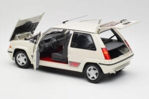 Renault Super 5 GT Turbo Phase 2 Pärlvalge Norev 1:18 185206 Metall - pilt 5/8